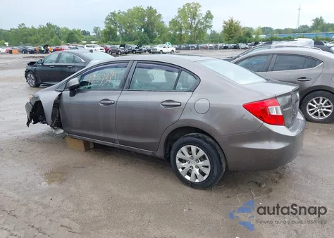 2012 Honda Civic Lx z USA, uszkodzony, nr VIN 19XFB2F59CE062494